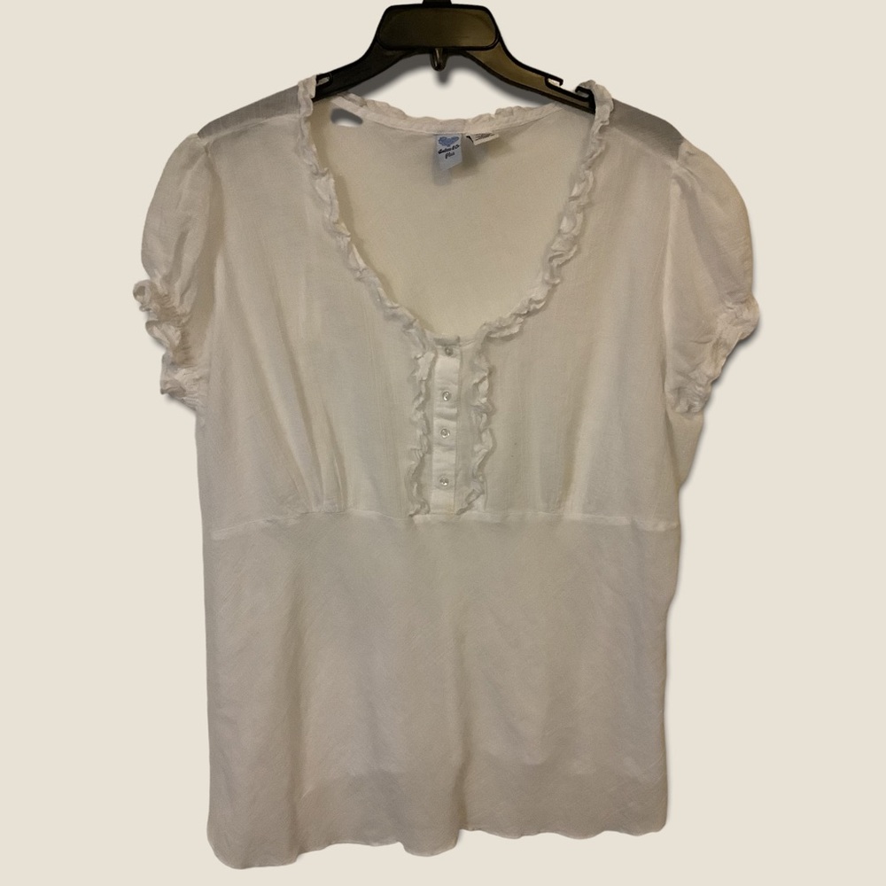 Andrew and Company Boho  100% Cotton top size 2XL